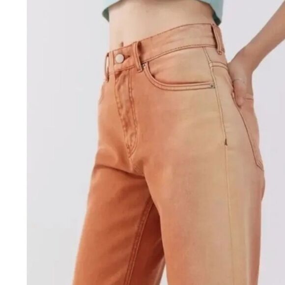 BDG Orange Boot Cut Jeans Retro-Inspired - Picture 2 of 7